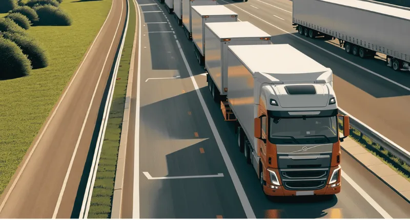 Truck platooning – co musisz wiedzieć o platooningu